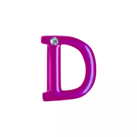 Letras Para Personalização Rosa (HA180R) - D