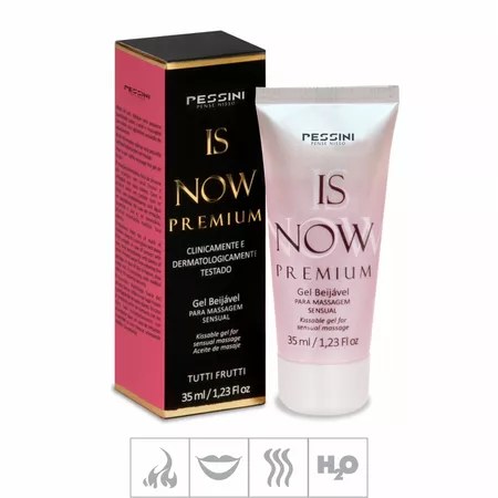 *Gel Comestível Is Now Premium 35ml (ST492) - Tutti-Frutti