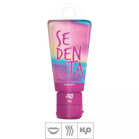 Gel Comestível Com Gliter Sedenta 18g (ST880) - Chiclete