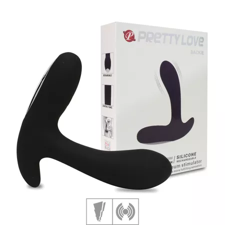 Estimulador de Próstata Recarregável Backie SI (1203-VB038) - Preto