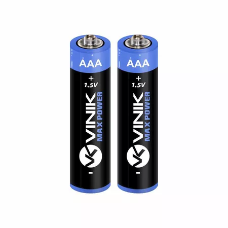 *Pilha Palito AAA Comum 2un Vinik Max Power (16909) - Padrão