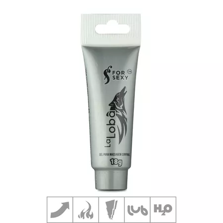 *Excitante Unissex La Loba Bisnaga 18g (17605) - Padrão