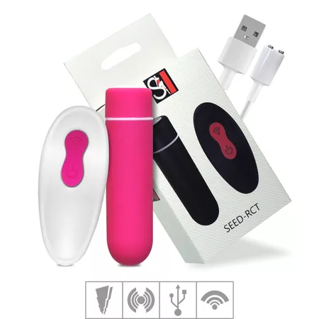 Cápsula Vibratória Recarregável SEED-RCT SI (6416) - Magenta