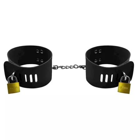 Tornozeleira Carrara Com Cadeado (DX1771) - Preto