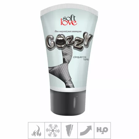 **Excitante Feminino Beijável Gozzy 60ml (ST314) - Leite Condensado