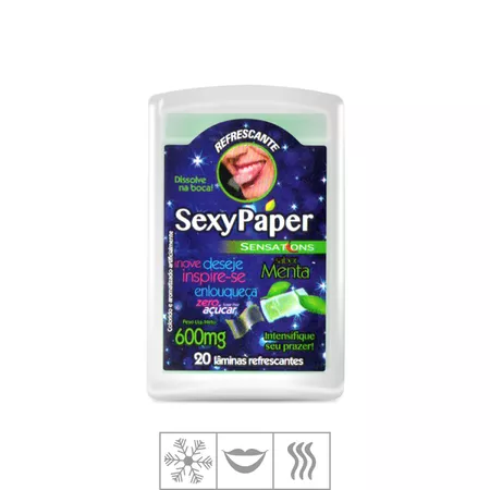 Lâmina Bucal Sexy Paper Zero Açúcar (ST513) - Menta