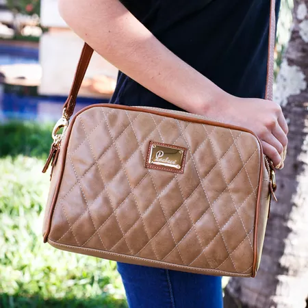 Bolsa em Couro Legítimo de Transversal - 40971-CE... - PACHECO CALÇADOS