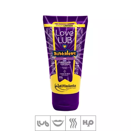 Lubrificante Beijável Love Lub Bubbalove 60g (ST903) - Uva