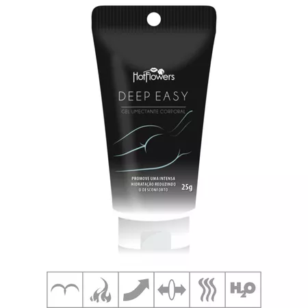 Gel Para Sexo Anal Deep Easy 25g (HC249) - Padrão