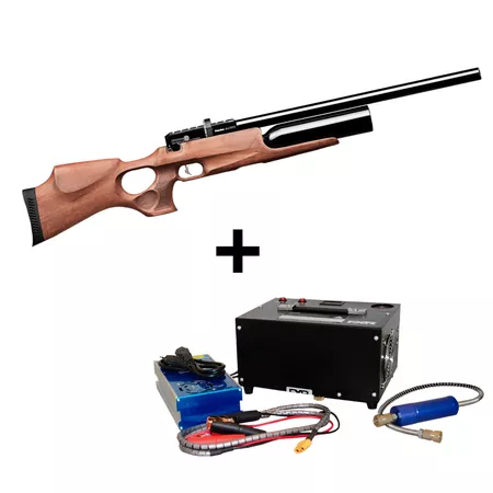 Combo FXR PUNCHER AUTO W 5.5MM + COMPRESSOR TRIVOLT - Airsoft e