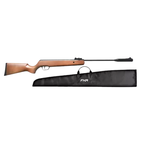 Combo FXR Carabina Black Hawk Wood 4.5mm + Capa FXR - Airsoft e