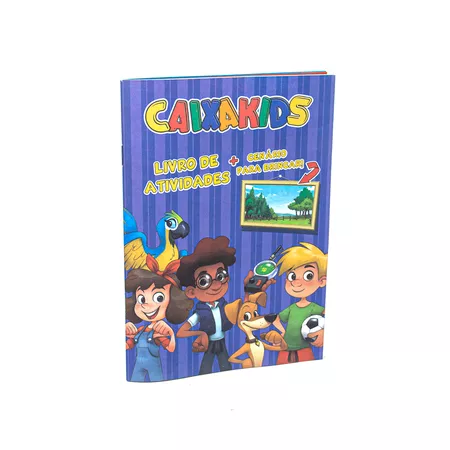 LIVRINHO PASSATEMPO CAIXAKIDS - 10 UNIDADES - CaixaMix Embalagens