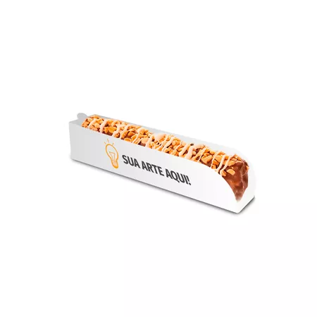 EMBALAGEM SUPORTE CHURROS PERSONALIZADA - CaixaMix Embalagens