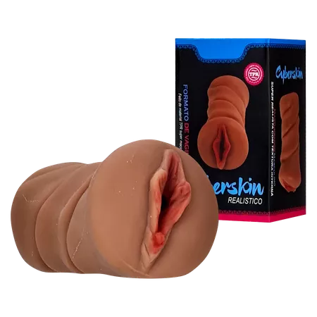 Masturbador Vagina em Cyberskin SI (6761) - Marrom