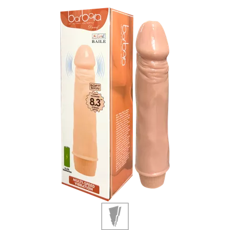 Prótese 18x14cm Com Vibro Dwanf (6987) - Bege