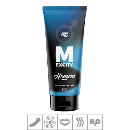 Excitante Masculino Beijável M Excity 50g (PB314) - Homem
