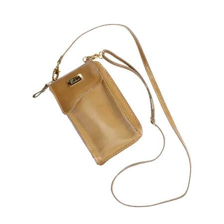 Mini Bolsa em Couro Legítimo - 40985-CELA - PACHECO CALÇADOS