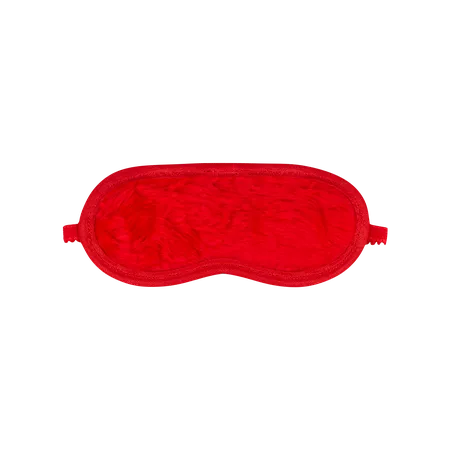 Tapa Olhos Com Pelúcia La Pimienta (L259-ST644) - Vermelho