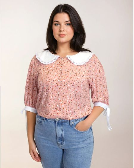 Camisa Ditsy Rose - 33053 - Versiara