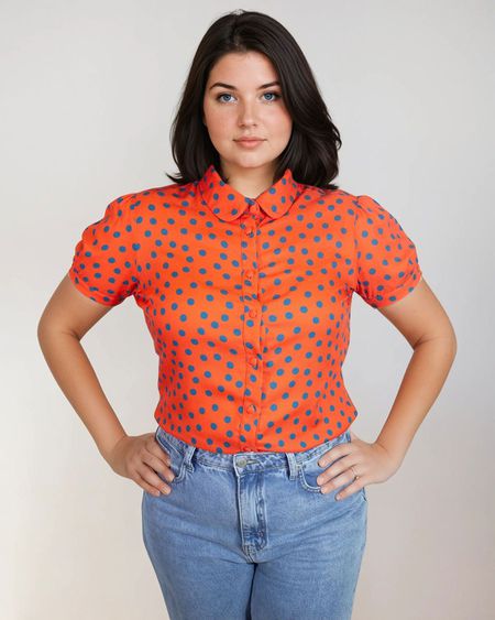 Camisa Alegria Laranja - 33083 - Versiara