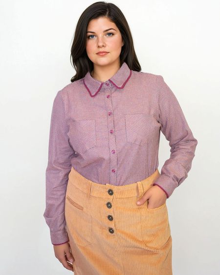 Camisa Flanela Xadrezinho Vinho - 35094 - BELIEVED
