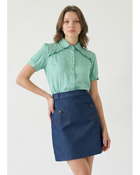 Camisa Aghata Verde - 35101 - Versiara