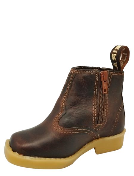 Botinas Oliveira - Infantil - Fossil Café - 023 Fo... - BOTINAS OLIVEIRA