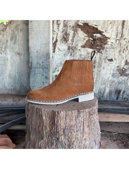 Botina Oliveira Vira Francesa Tradicional Bico Red... - BOTINAS OLIVEIRA