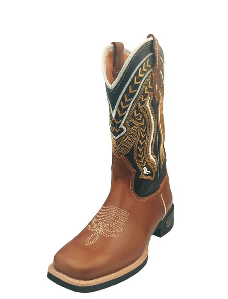 Bota 10.021 Fóssil Tabaco / Anilina Preta - 10.02... - BOTINAS OLIVEIRA