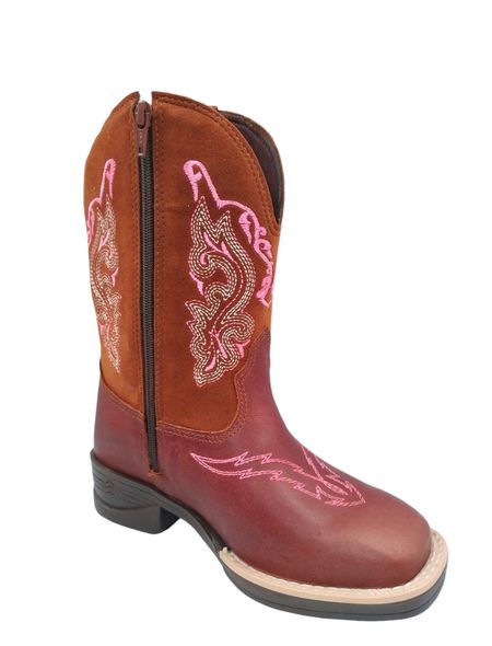 Bota Oliveira - Infantil - Fóssil Sella / Castor -... - BOTINAS OLIVEIRA