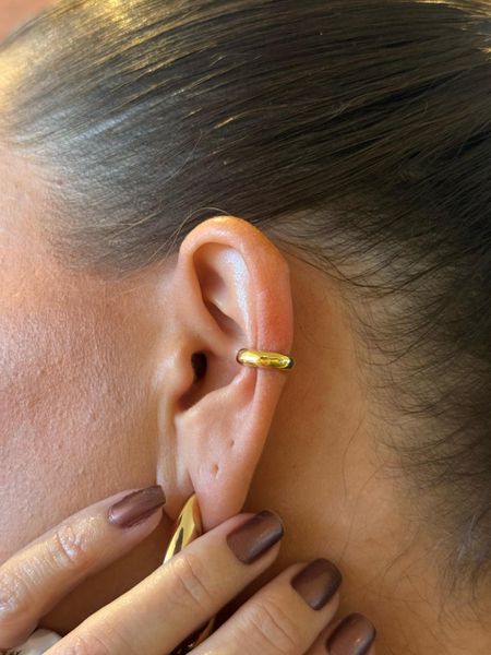PIERCING FAKE GOTA LISO P BANHADO A OURO - Dri Ferreira Semi Joias