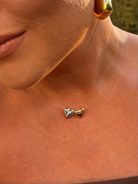 CHOKER NYLON CORAÇÕES DOIS BANHOS - Dri Ferreira Semi Joias