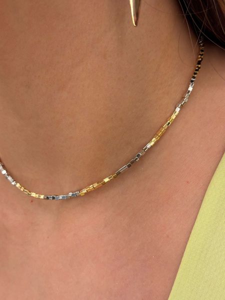 CHOKER CANUTILHOS DOIS BANHOS - Dri Ferreira Semi Joias