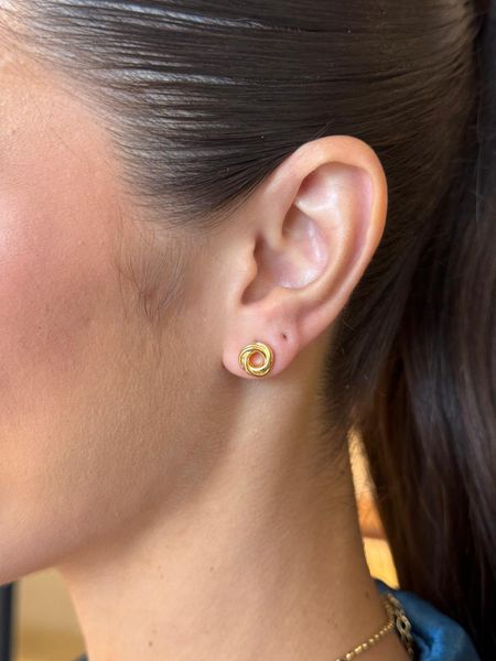 BRINCO TRES ELOS P BANHADO A OURO - Dri Ferreira Semi Joias