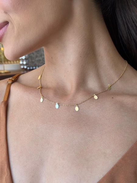 CHOKER MEDALHINHAS BANHADO A OURO - Dri Ferreira Semi Joias