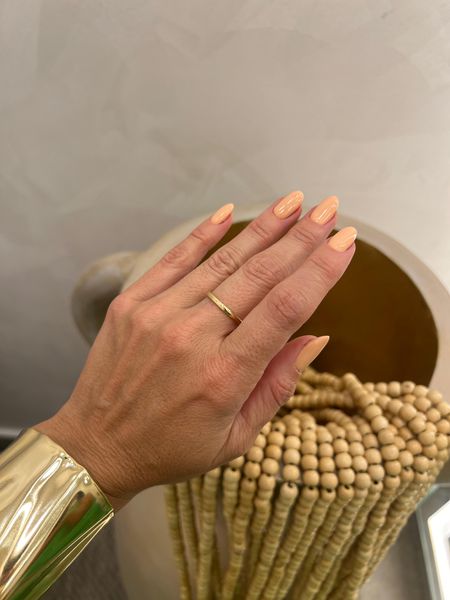ANEL REGULÁVEL LISO FINO DF BANHADO A OURO - Dri Ferreira Semi Joias