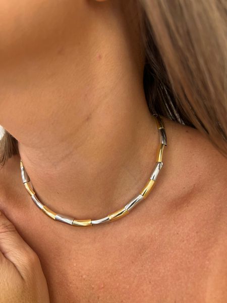 NEW CHOKER CANUTILHOS DOIS BANHOS - Dri Ferreira Semi Joias