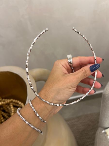 ARO CANUTILHOS BANHADO A RÓDIO BRANCO - Dri Ferreira Semi Joias