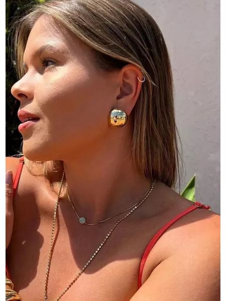 BRINCO BOTAO G BANHADO A OURO