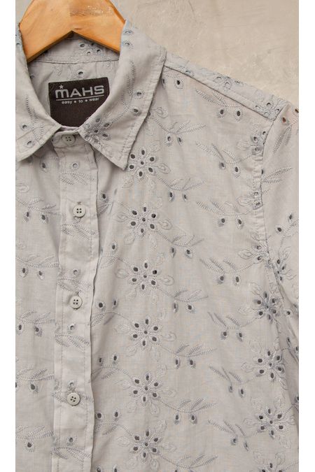 Camisa Laise Unissex Bordada Nigel