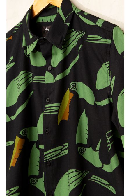 Camisa Estampada Unissex Mavie