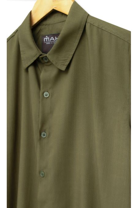 Camisa Visco Confort Pesto