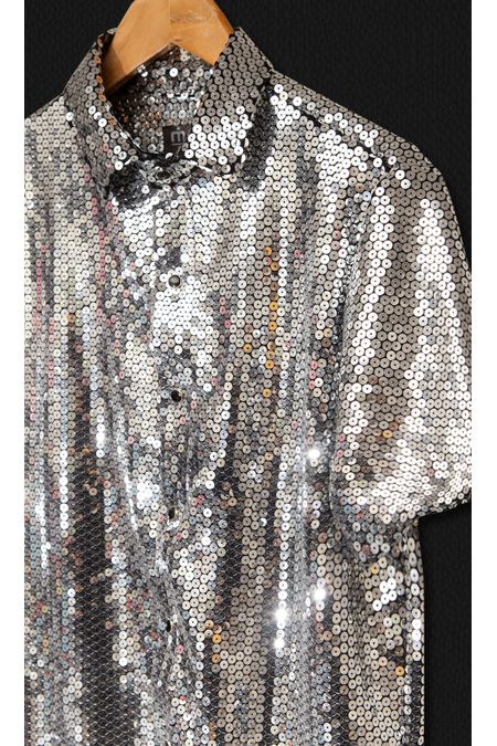 Camisa Paetê Night Impacto
