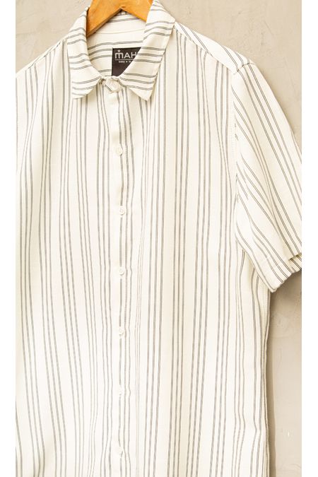 Camisa Listrada Unissex Keno