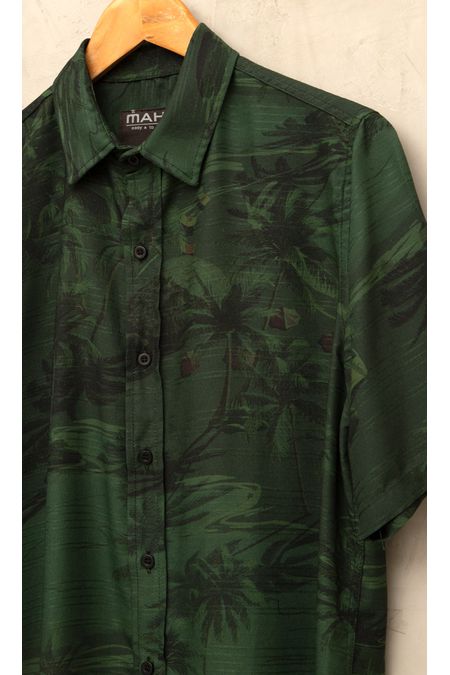 Camisa Estampada Unissex Kaeren