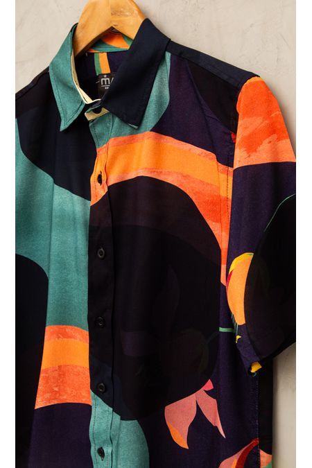 Camisa Estampada Unissex Lexin