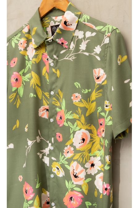 Camisa Estampada Unissex Mond