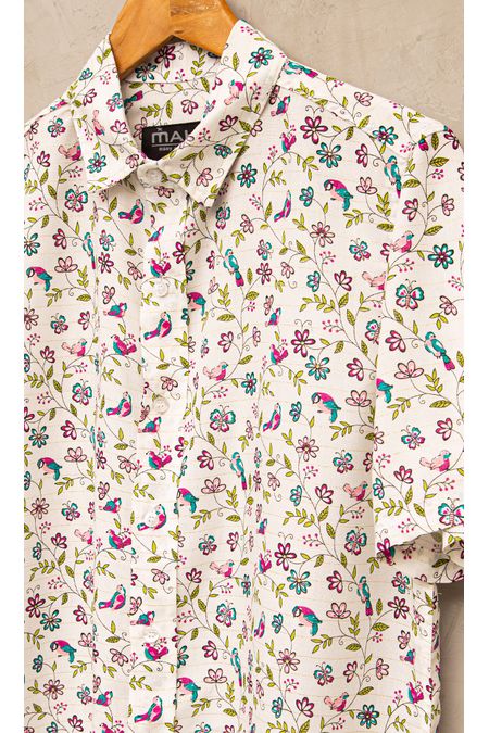 Camisa Estampada Unissex Naila