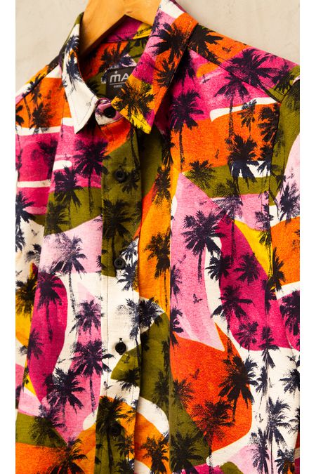 Camisa Estampada Unissex Vielle