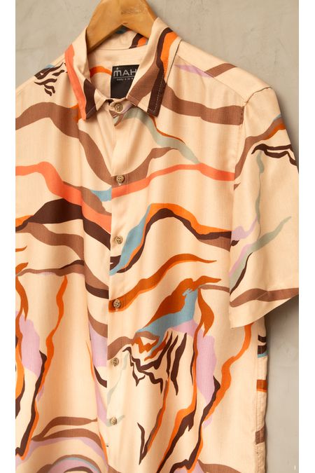 Camisa Estampada Unissex Sarin